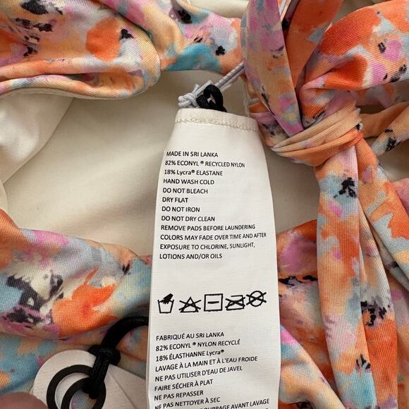 Prana Women's Malloca Tankini Swimsuit Top Impression size XS NWT 2063801 - Picture 4 of 6